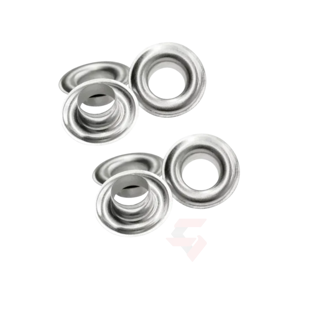 OJAL METALICO SILVER 10MM